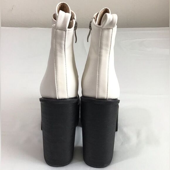 LaModa Chunky Heel Platform Ankle Boots Size 37 - Picture 3 of 13